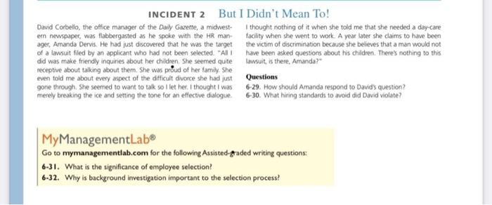 Incident 2 But I Didn T Mean To David Corbello The Office Manager Of The Daily Gazette A Midwest I Thought Nothing O 1
