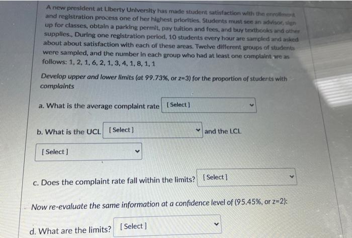 A New President At Liberty University Has Made Student Satisfaction With The Enrollment And Registration Process One Of 1