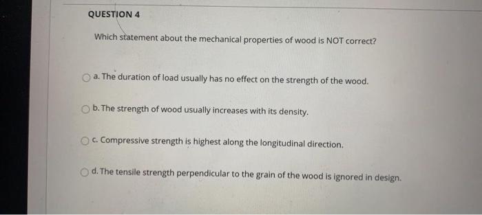 Question 1 Which Statement About Mortar Is Not Correct A Mortar Can Provide Aesthetic Quality Of The Structure B Mort 4