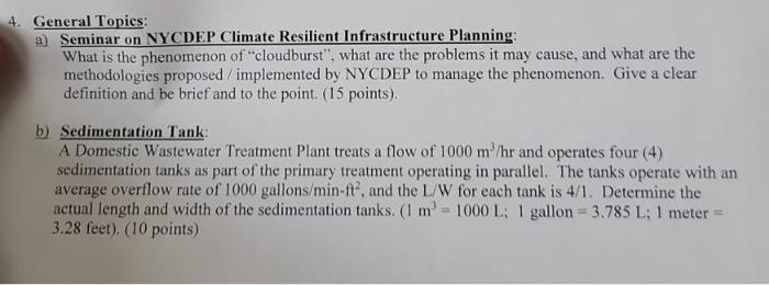 4 General Topics A Seminar On Nycdep Climate Resilient Infrastructure Planning What Is The Phenomenon Of Cloudburst 1