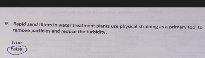 9 Rapid Sand Filters In Water Treatment Plants Use Physical Straining As A Primary Tool To Remove Particles And Reduce 1