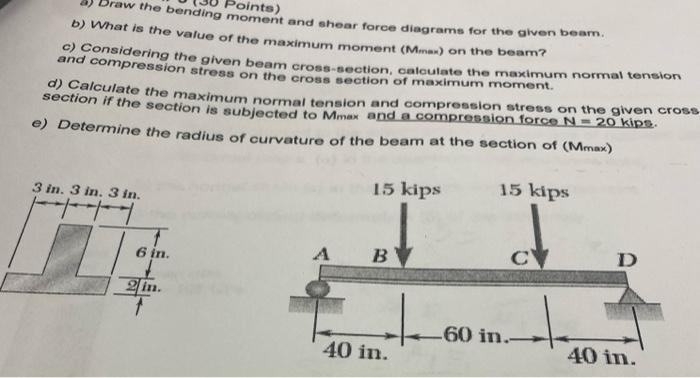 For The Given State Of Stress Determine A Principal Normal Stresses O1 And 02 The Rotation Angle Of The Principal Pl 2