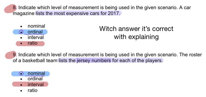 I M Confused Which Answer It S Correct The Blue One Or The Red One 1