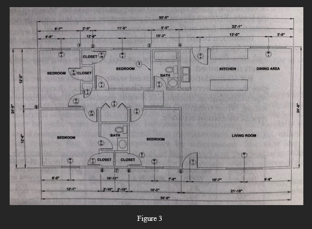 3 Determine Insulation Required For Residential Building Shown In Figure 3 Assume Sf Of Ceiling Sf Of Floor Neglect 2