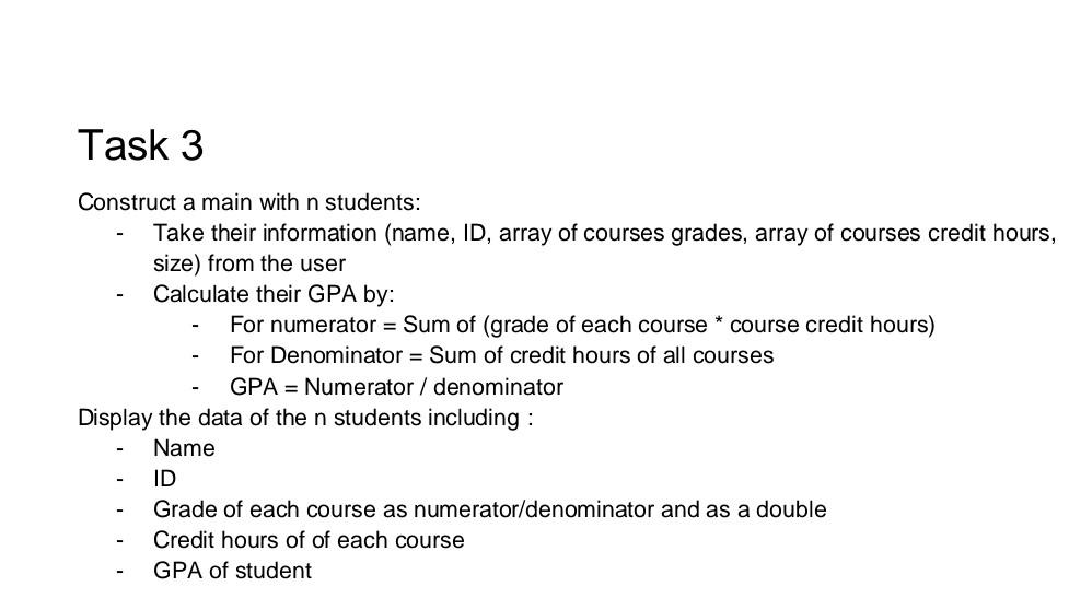 Task 1 Implement The Rational Class Where Its Properties And Function Are Illustrated In The Uml Class Diagram Note Im 2