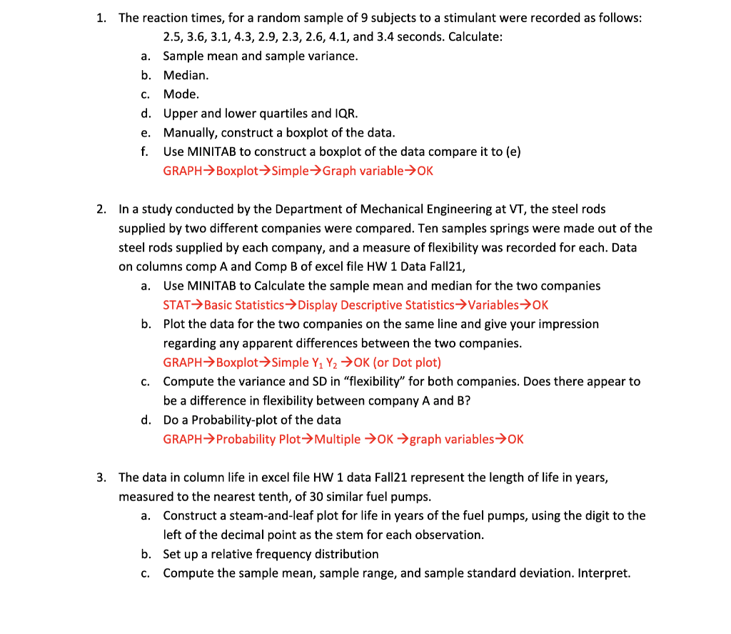 Please Show All Details And Don T Copy Other Answers Posted In Chegg Because They Are Wrong Excel File 1