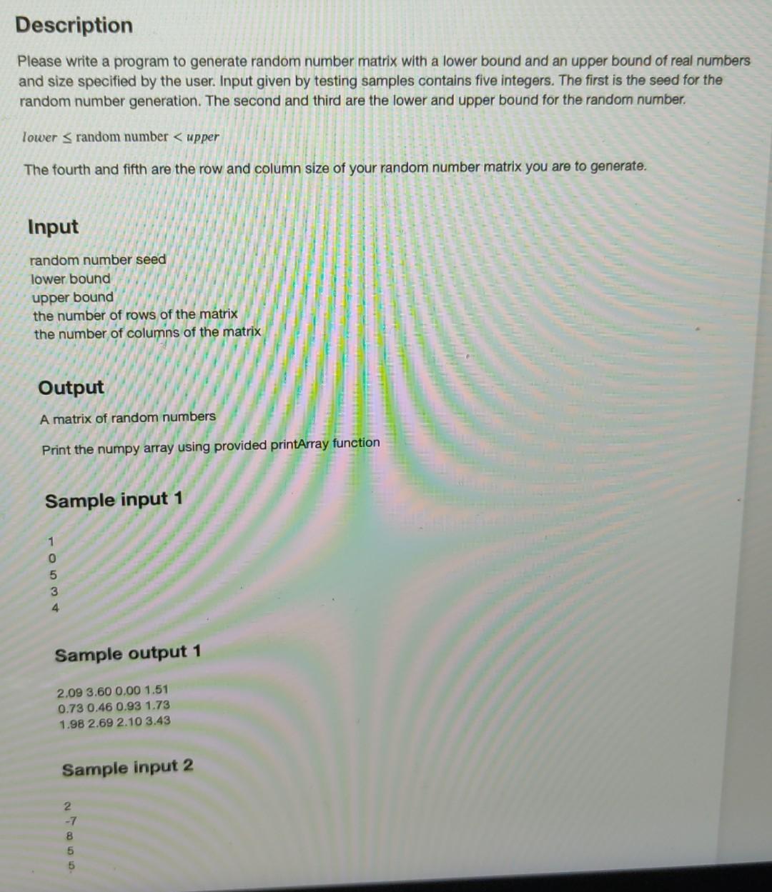 Hi Everyone I Really Need Help With My Python Homework There Are Two Codes Which I Have Try To Finish This Weekend All 2