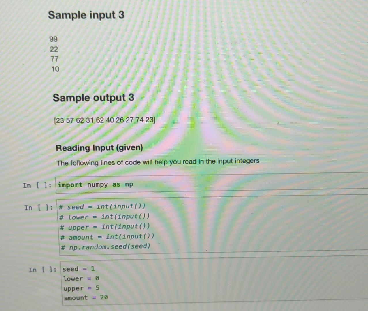 Hi Everyone I Really Need Help With My Python Homework There Are Two Codes Which I Have Try To Finish This Weekend All 5