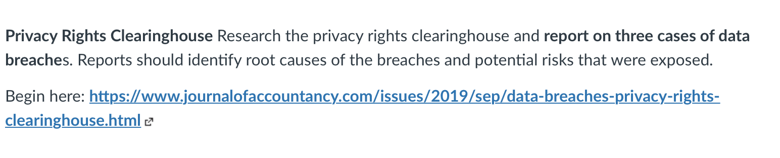 Privacy Rights Clearinghouse Research The Privacy Rights Clearinghouse And Report On Three Cases Of Data Breaches Repor 1