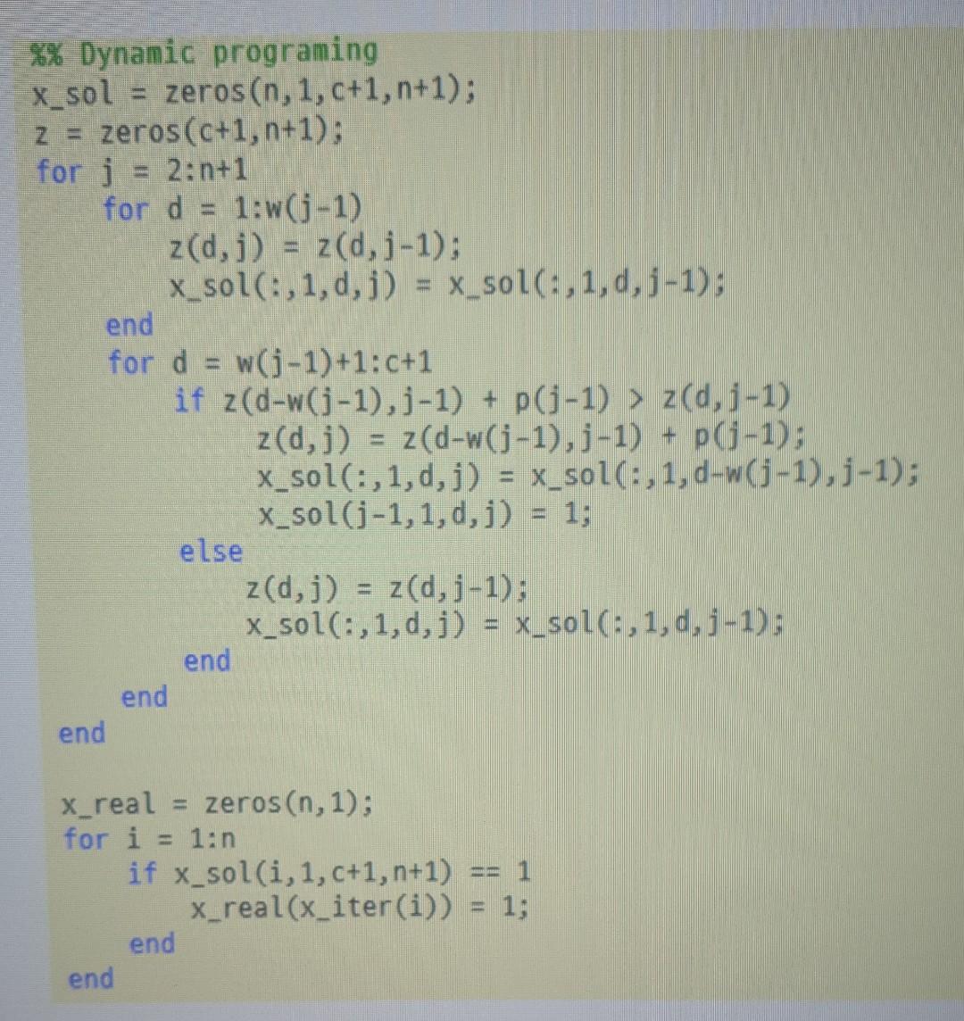 Function Knapsack P W C P P W W N Length N Of X Lp Relaxation And Round Down Value X1 4