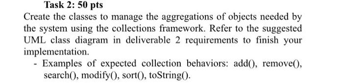 Note Besides Aggregation Implemetaion Using Collections Arraylist Or Vectors Or Maps The Inheritance And 1 1 Multipl 2