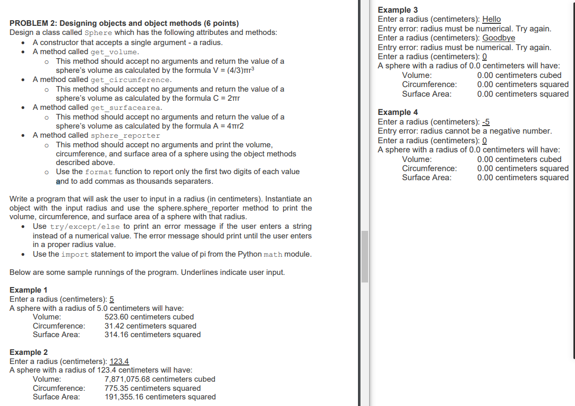 Python Question Please Answer The Questions According To The Output Pattern In The Example 1