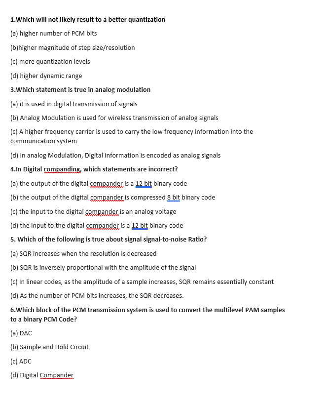 Help Me With These Questions 1