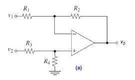 In A Particular Application It Is Necessary To Implement A Desired Input Output Relationship Given By Vout 2vb 4va 1