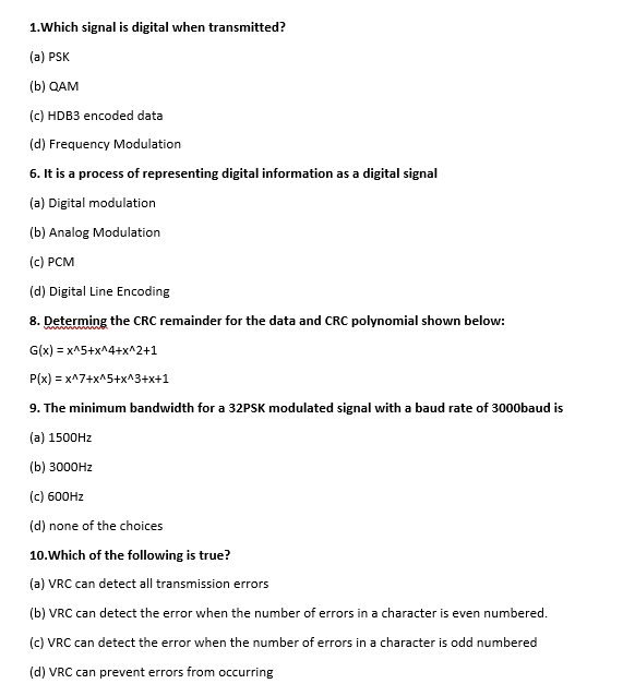Help Me With These Question 1