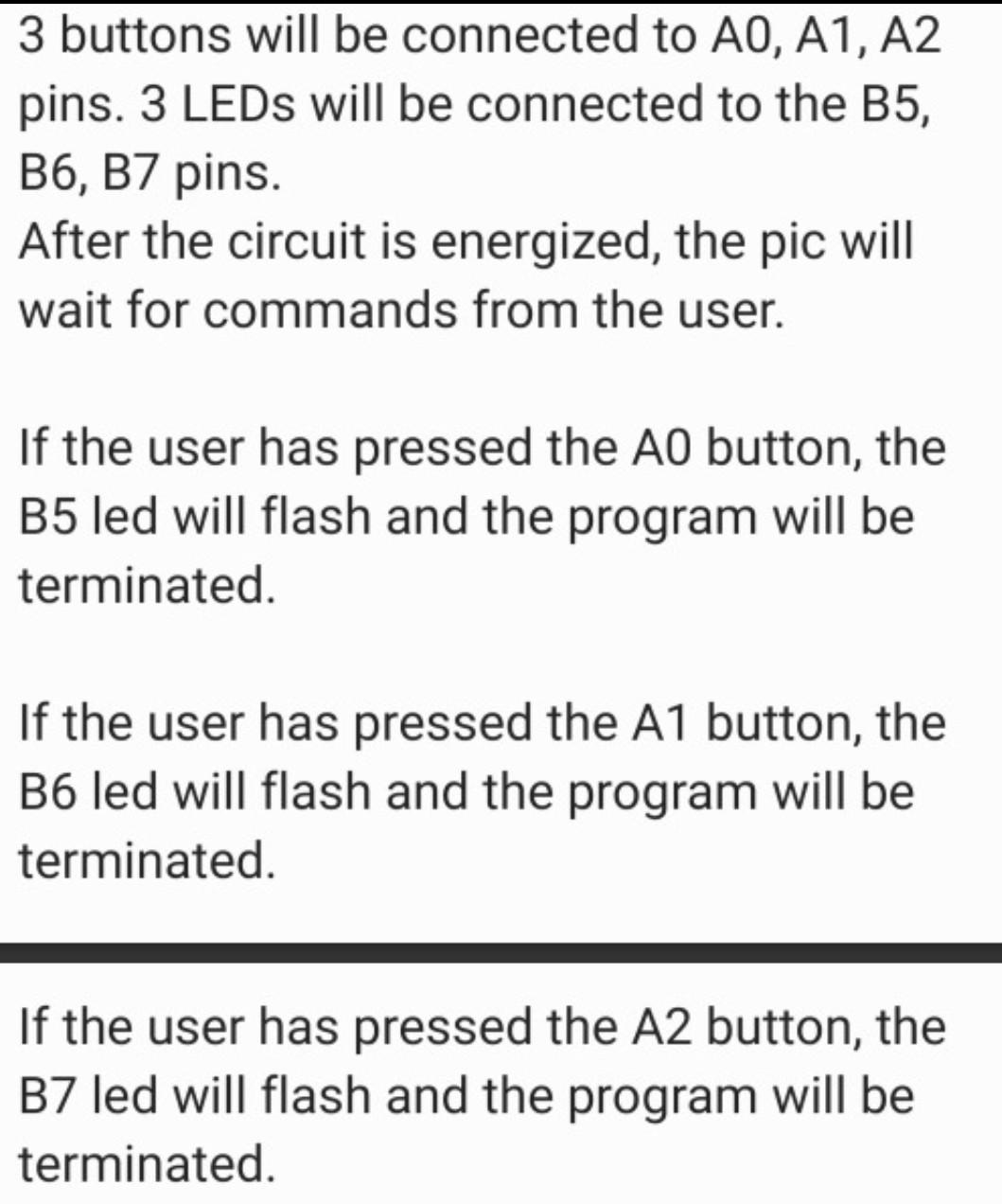 We Are Using Pic18f452 I Need The Code In Assembler Language And Also Can You Draw The Circuit Schema Where Should I Co 1