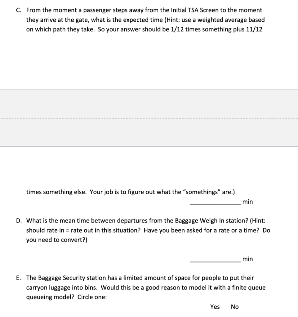 Queueing Theory 12 Passengers Per Minute Arrive At The Concourse Of A Busy Airport According To A Poisson Process Afte 4