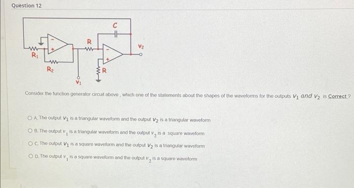 Question 11 3 125 Points Th R W R Law Re Conude The Crout Above With R 2 Ko R2 8 Ko And R 50 Ko C 0 02 Uf Dotermine 2