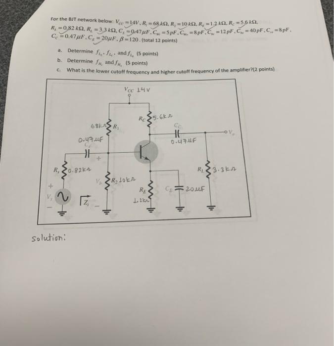 For The But Network Below Ve 14v R 68 402 R 1020 R 120 5 5 2001 R 0 82 K2 R 3 3 40 C 0 474f C 1