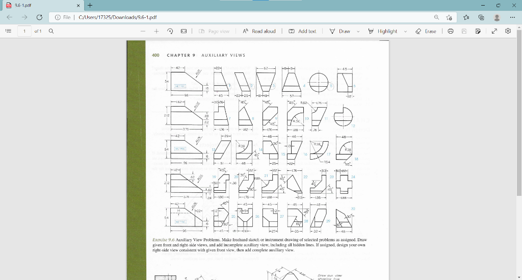 Be 9 6 1 Ndf X 0 0 File C Users 17325 Downloads 9 6 1 Pdf Ta Ele 1 Of 1 Q 0 Page View A Read Aloud W Add Text V Draw 1