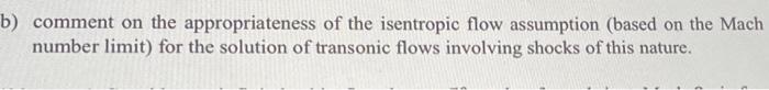 Over An Shock Wave 25 Points Transonic Flow Is A Mixed Subsonic Supersonic Flow Where The Local Mach Number Is Near 2