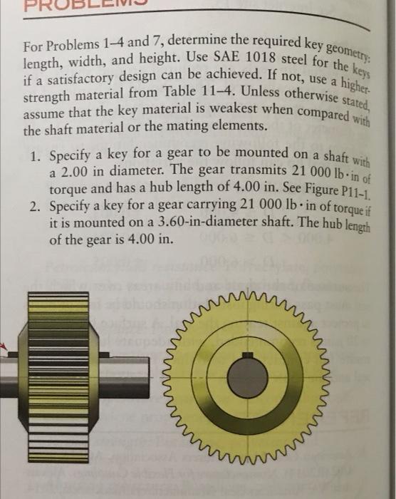 2 50 In 5 Specify A Suitable Spline Having A B Fit For Each Of The Lindrical Pin To Transmit Then Applications In 2