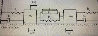 M1 1 M2 1 C1 C2 2 K1 3 K2 1 K3 6 F Cos T X1 0 1 X2 0 0 V1 0 0 V2 0 0 A Solve For The Equations Of Motion 1