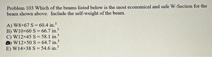 15 Ft P 12 000 Lb L 40 Ft Figure 34 Linearly Elastic Beam Problem 103 In The Space Below Draw Free Body Diagram And Sh 2