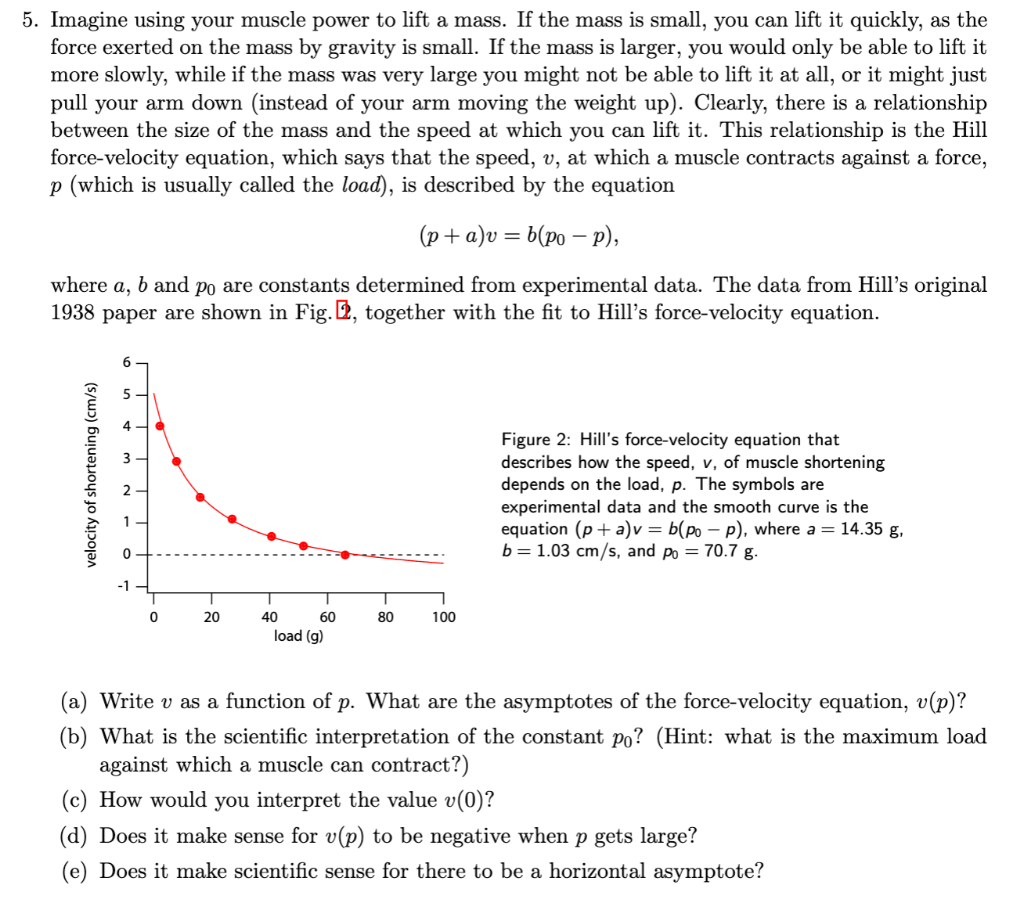 5 Imagine Using Your Muscle Power To Lift A Mass If The Mass Is Small You Can Lift It Quickly As The Force Exerted O 1