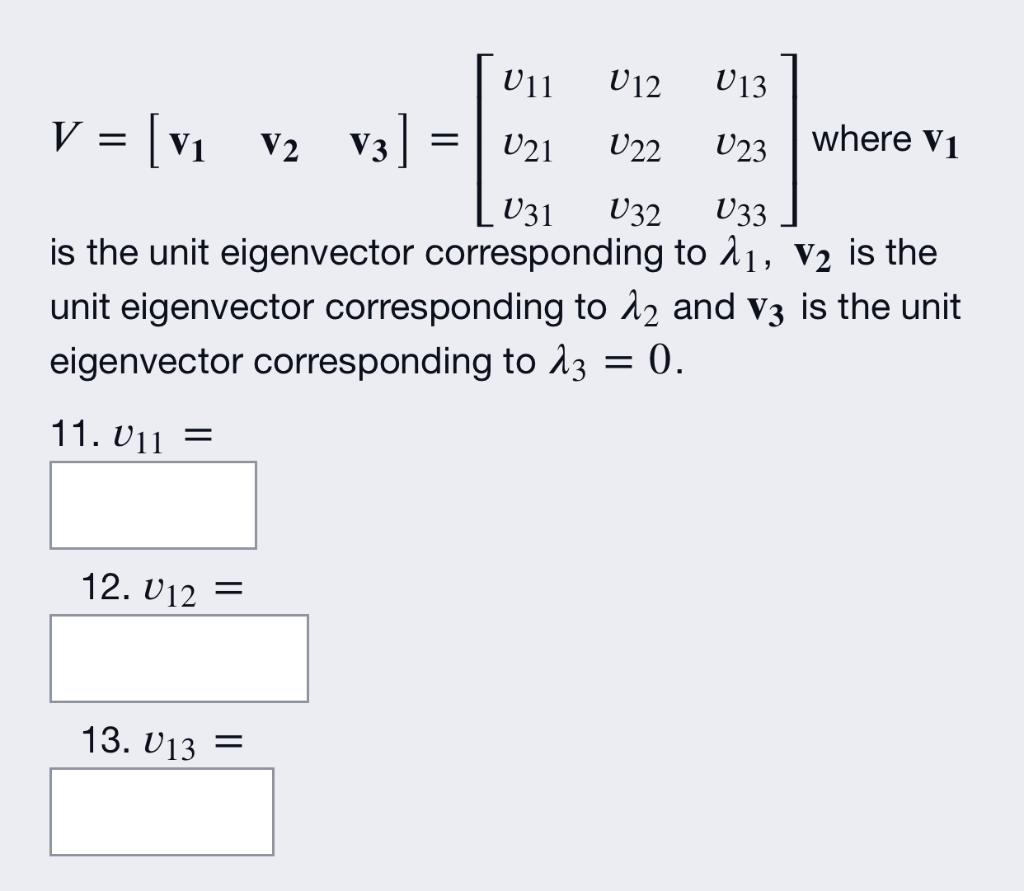 Please Help Me Fill The Step By Step Blanks To Help Me Understand How Svd Works Thanks 4