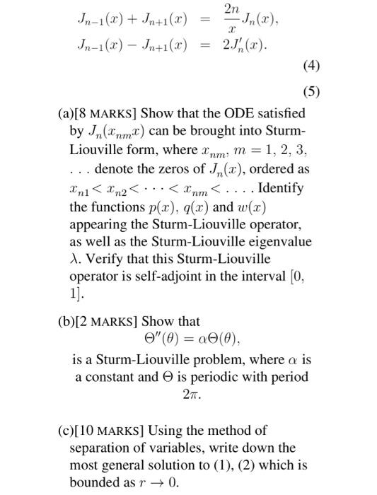 This Question Concerns The Heat Equation In Two Spatial Dimensions For Ult R 0 With A Source Function F T R 4 In P 2