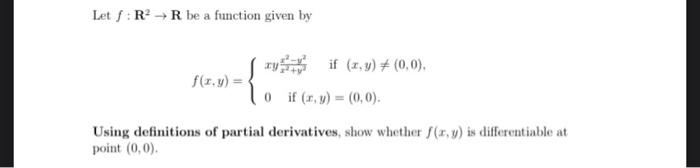 Find The Points Of Discontinurity Of The Following Funchers Foc Y X Y A 1 Let Rr Be A Function Given By F 1 3