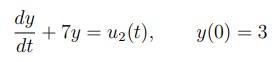 Solve The Following Initial Value Problem Recall That 1