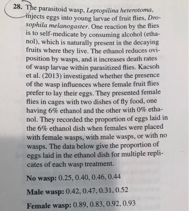 28 The Parasitoid Wasp Leptopilina Heterotoma Injects Eggs Into Young Larvae Of Fruit Flies Dro Sophila Melanogaste 1