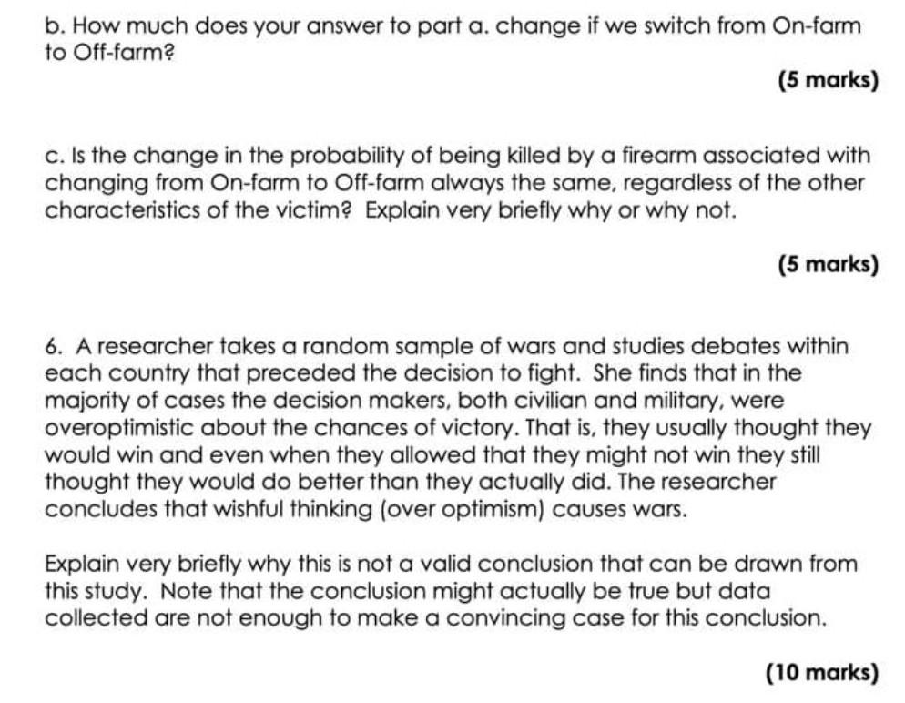 5 The Following Question Concern This Key Table From The Paper By Phillip Verwimp Entitled Machetes And Firearms The 2