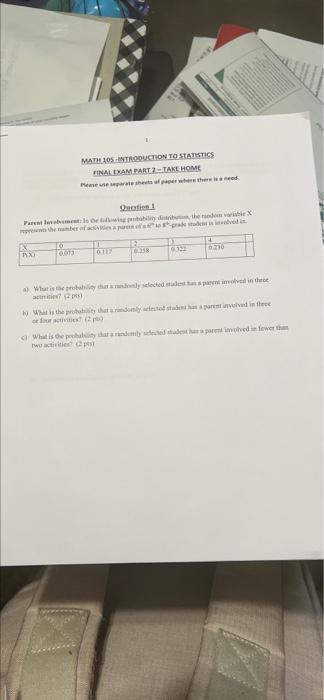 Math 20 Introduction To Statistics Final Exam Part 2 Take Home Mene Seperates Where There And Desti Pura Hara Putty Tail 1