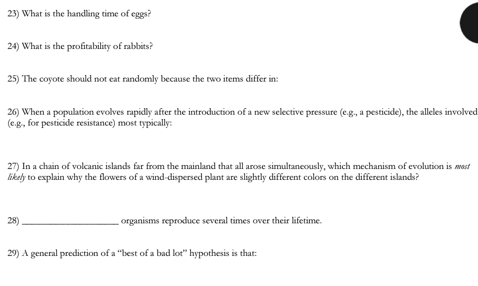 23 What Is The Handling Time Of Eggs 24 What Is The Profitability Of Rabbits 25 The Coyote Should Not Eat Randomly 1