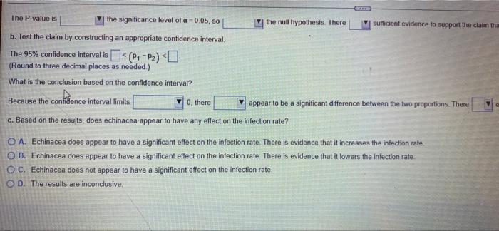 Rhino Viruses Typically Cause Common Colds In A Test Of The Effectiveness Of Echinacea 42 Of The 48 Subjects Treated W 5