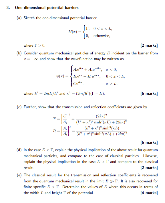 Only Part E Needs Solving The Last Question 1