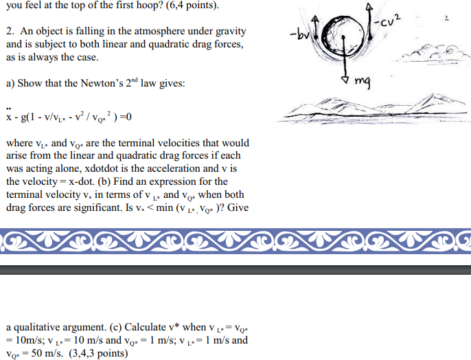 Need Help With Classical Mechanics Hw 1