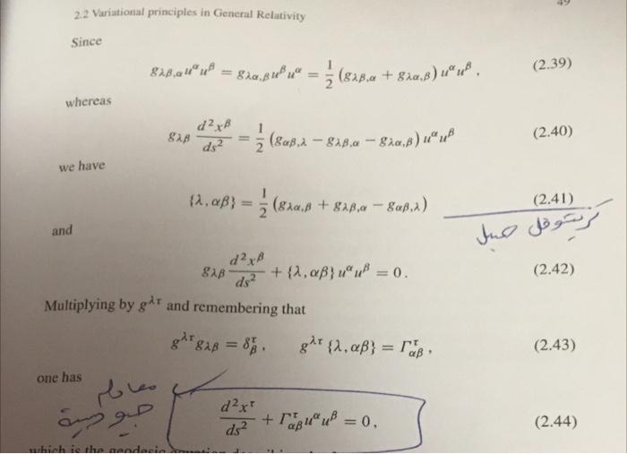 2 2 Variational Principles In General Relativity Since 828 01 820 15 Us 82p A 814 8 D 1 2 39 Whereas D X 1