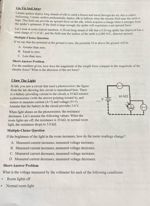 And One Short Answer Problem Are From Past The Material Of Chapters 20 23 The Material Of Exam 12 Shock To The System 2
