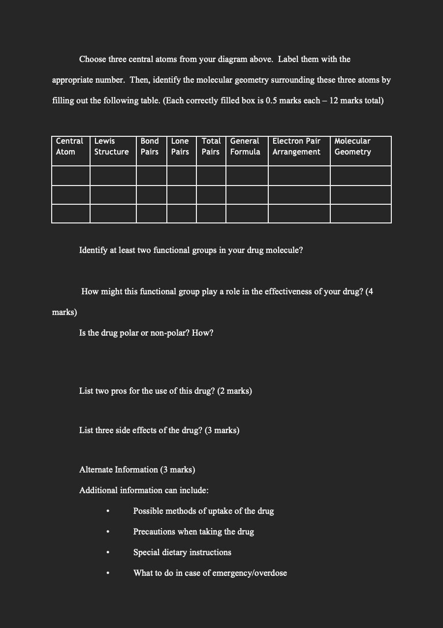 Acetylsalicylic Acid Part B Drug Information Sheet Drug Scientific Name Drug Brand Name S 2 Marks Using Vsper Theo 2