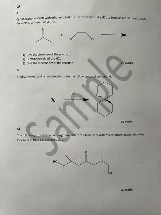 Q1 A A Rank The Following Dienes In Order Of Decreasing Reactivity With A Dienophile In A Diels Alder Reaction Give Re 2