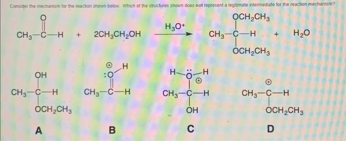 Questions Which Of The Town Does Not Presentan Corate Towotections To Step In The Reaction Mechanic To The Automation Sh 2