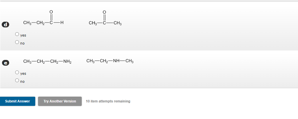 Are These Two Compounds Structural Isomers A Ch3 Ch Ch Ch3 Ch3 Ch2 Ch2 Ch3 Yes O No Ch3 Ch3 Ch2 Ch2 Ch2 Ch3 Ch3 Ch3 6 2
