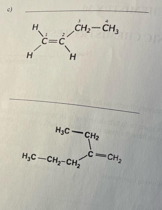 C H Ch2 Ch C C H H H3c Ch2 C Ch2 H2c Ch2 Ch2 1
