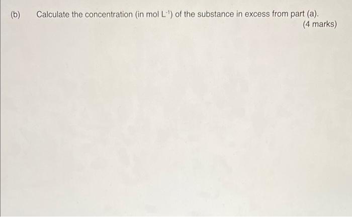 Uestion 15 11 Marks Alab Attendant Intended To Prepare 2 00 X 102ml Of 2 00 Mol L Sodium Carbonate Solution He Planne 2