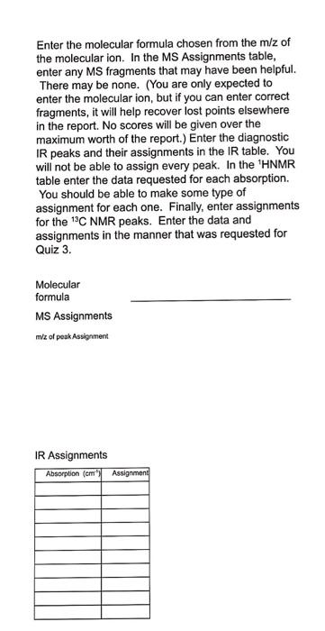 Ms Ir Nmr Here Are The Report Assigment 5