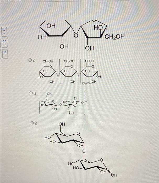 Question 17 1 Point Glycoside Hydrolases Are Enzymes That Catalyze Hydrolysis Of Glyosidic Bonds In Polysaccharides T 2